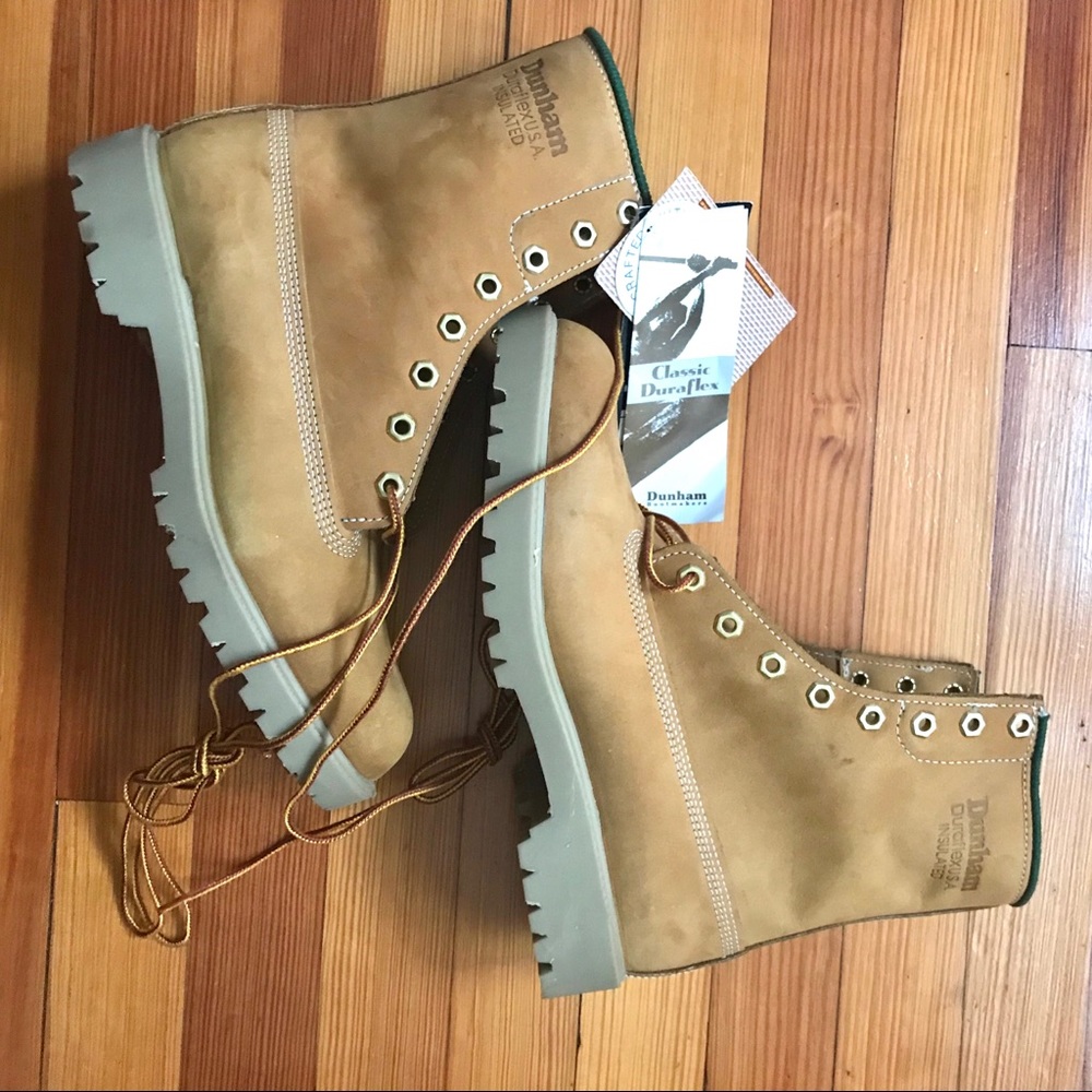 DUNHAM Work Boots NWT Sz 8 Thinsulate